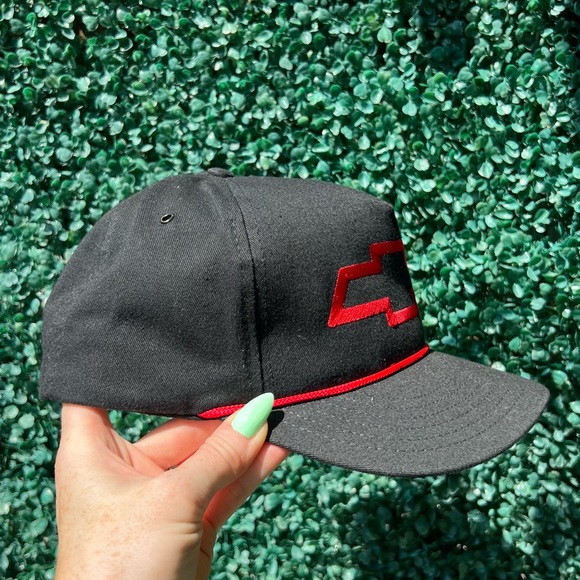Vintage Chevrolet Racing hat. Snap back rope hat. - Picture 6 of 10